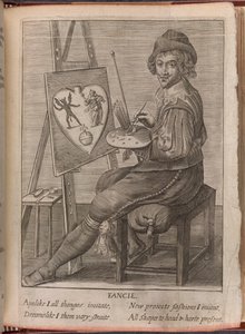 Un artista, ilustración de 