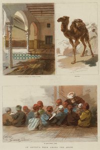 El Tour de un Artista entre los Árabes de English School