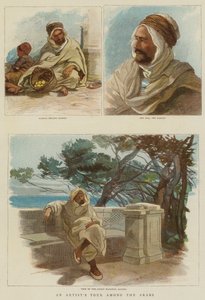 Un recorrido de un artista entre los árabes