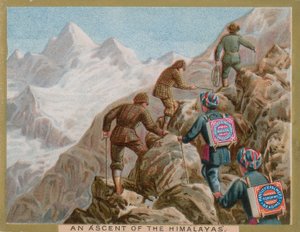 Un ascenso del Himalaya de English School