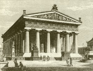 Un temprano templo dórico: El santuario de Poseidón en Paestum de English School