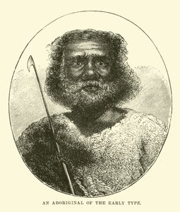 Un aborigen del tipo temprano de English School