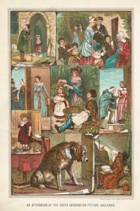 Una tarde en las galerías de imágenes de South Kensington de English School