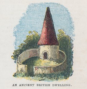 Una vivienda británica antigua de English School
