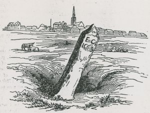 Una marca de tiro con arco fechada en 1679 de English School