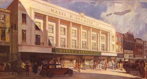 Una elevación de diseño clásico, 1935