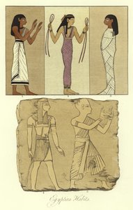 Trajes del antiguo Egipto de English School