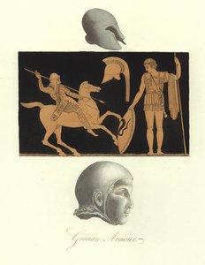 Armadura de la antigua Grecia de English School