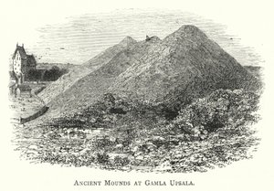 Antiguos montículos en Gamla Upsala
