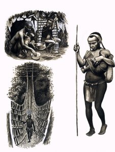 Pueblos antiguos del mundo: pequeños tramperos de la jungla de English School