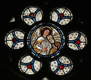 Ángel con viola de English School