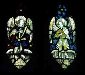 Ángeles, por la Escuela de Norwich