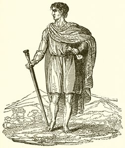 Hombre anglosajón de English School