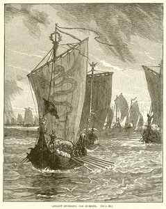 Anlaff entrando en el Humber