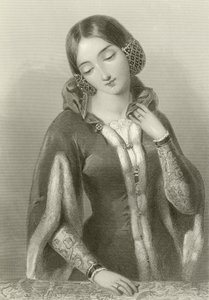 Ana de Bohemia, reina del rey Ricardo II de English School
