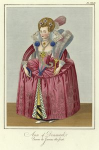 Ana de Dinamarca, Reina de Jacobo I de Inglaterra de English School