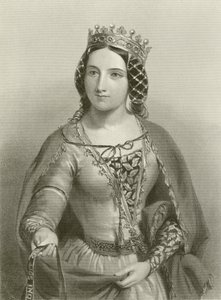 Ana de Warwick, reina del rey Ricardo III de English School