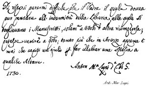 Ant: Mar: Lupi