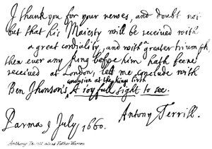 Anthony Terrill, alias Padre Warren