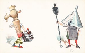 Utensilios de cocina antropomórficos