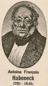 Antoine Francois Habeneck de English School