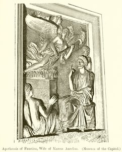 Apoteosis de Faustina, Esposa de Marco Aurelio. (Museo del Capitolio) de English School