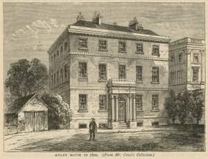 Apsley House, Hyde Park, Londres, en 1800
