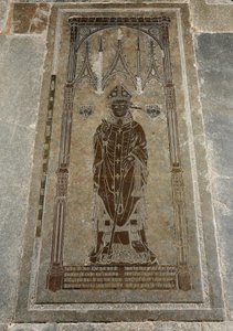Arzobispo Thomas Cranley, 1417 (latón)