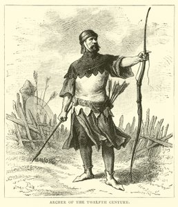 Arquero del siglo XII de English School