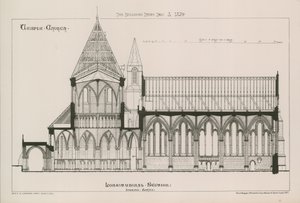 Vista arquitectónica de la Iglesia del Temple
