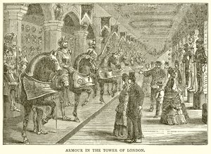 Armadura en la Torre de Londres