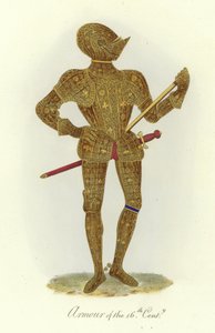 Armadura del siglo XVI de English School