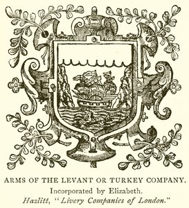 Escudo de la Compañía del Levante o Turquía
