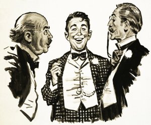 Arnold Bennett: una escena de The Card de English School