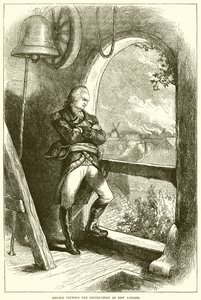 Arnold viendo la destrucción de New London de English School