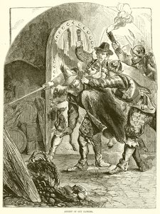 Arresto de Guy Fawkes de English School