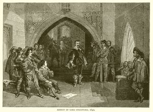 Arresto de Lord Strafford, 1640