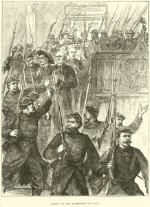 Arresto del Arzobispo de París, marzo 1871 de English School