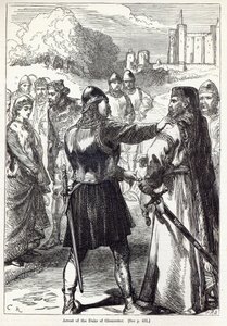 Arresto del duque de Gloucester, ilustración de 