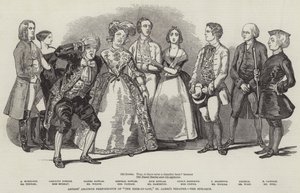 Actuación Amateur de Artistas de "El Heredero por Ley," Teatro St James, el Epílogo de English School