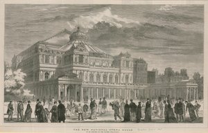 Impresión artística de la nueva Ópera Nacional de English School