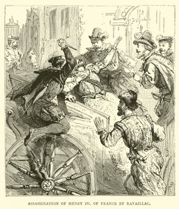 Asesinato de Enrique IV de Francia por Ravaillac de English School
