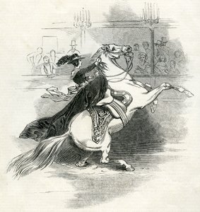 Anfiteatro de Astley, Londres, Escena en el circo