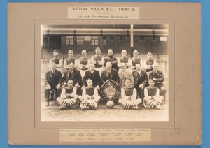 Aston Villa F.C., 1937-38, Campeones de Liga, División 2 de English School