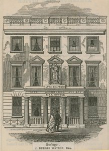 Sociedad de Seguros de Vida Athenaeum, Oficina de Incendios, Londres de English School