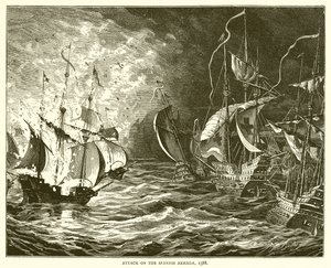 Ataque a la Armada Española, 1588