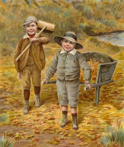 Hojas de otoño de English School