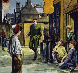 Baden-Powell estaba consternado al ver a jóvenes miserables y poco saludables de English School