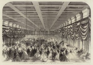 Baile en honor del presidente Lincoln de English School