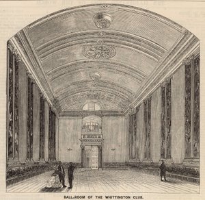 Salón de baile del Club Whittington, Londres